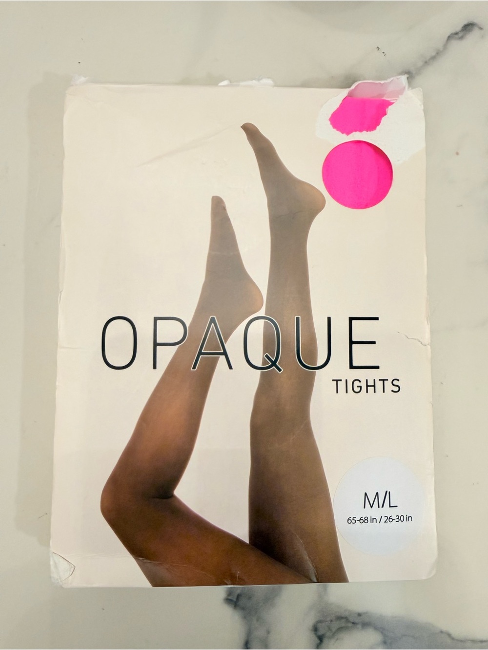 Tights packaging